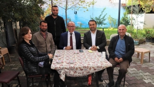 Başkan Akın'dan muhtar ziyareti