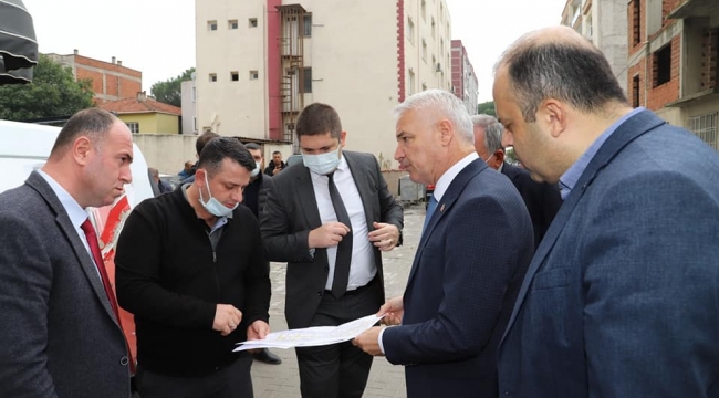 Başkan Bilgin'den Ergün'e teşekkür