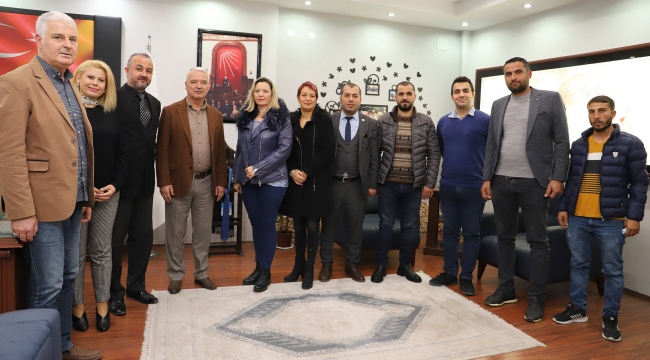 Başkan Bilgin GP il başkanı ile görüştü