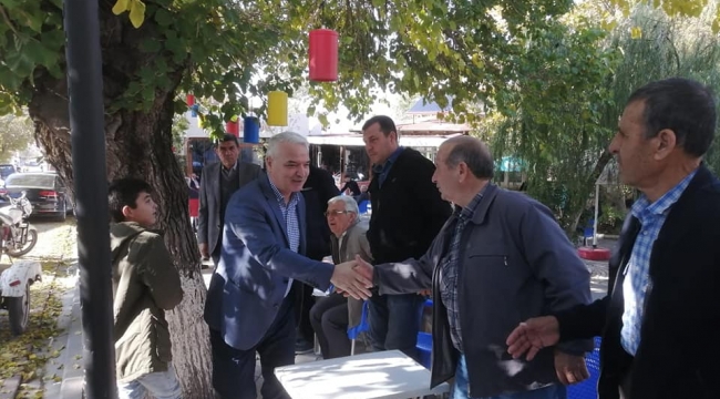 Başkan Bilgin Koldere'de