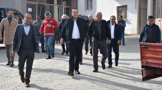 Başkan Dutlulu'dan mahalle ziyaretleri