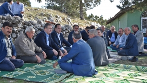 Başkan Dutlulu hayır yemeğine katıldı