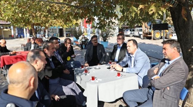 Başkan Dutlulu, Kayalıoğlu'nda 