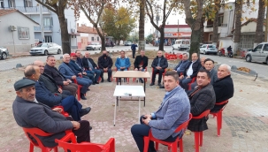 Bilgin'den mahalle ziyaretleri