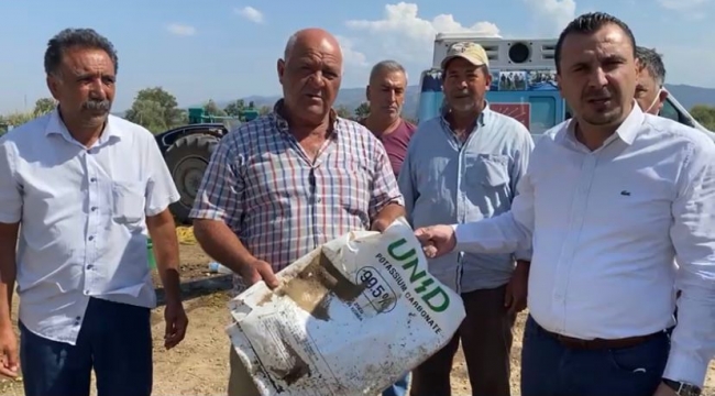 CHP'li Başevirgen," parasını versen de gübre yok"