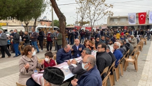 CHP'liler vatandaşlarla köy hayrında buluştu