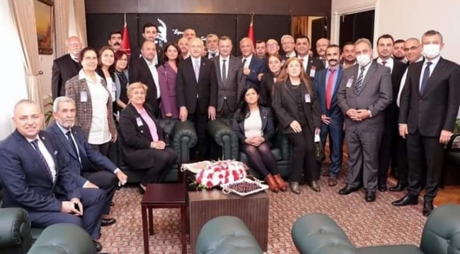 CHP Manisa İl örgütü Ankara'da 