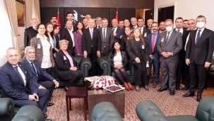 CHP Manisa İl örgütü Ankara'da 