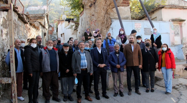 CHP rantsal dönüşüme isyan eden vatandaşlara sahip çıktı