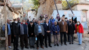 CHP rantsal dönüşüme isyan eden vatandaşlara sahip çıktı
