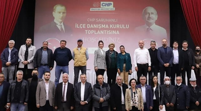 CHP Saruhanlı danışma kurulu yapıldı