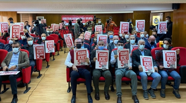 DİSK asgari ücret rakamını açıkladı:5.200 TL