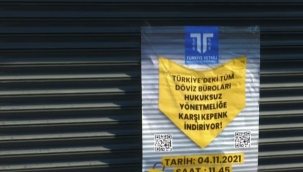 Döviz büroları kepenk indirdi