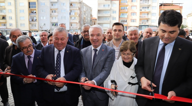 DP Saruhanlı İlçe binası açıldı