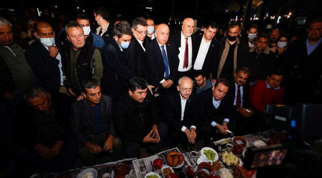 Esnaf Kılıçdaroğlu'nu "Alem buysa başkan sensin''şarkısıyla karşıladı