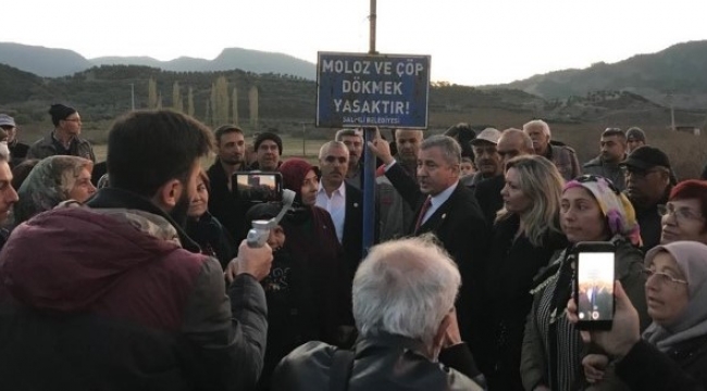 GP Özdağ'Salihli katı atık transfer istasyonu yapılacak yer mi' diye sordu