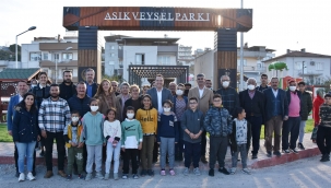  Hacıishak mahallesinde aşık Veysel parkı açıldı