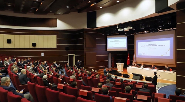 Hızlı il başkanları değerlendirme toplantısına katıldı