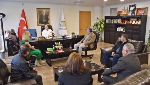 Kahveciler odasından Dutlulu'ya ziyaret