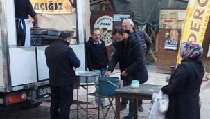 Milletvekili Mengü için lokma hayrı