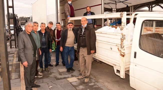 Salihli'de yedi çiftçiden örnek girişim
