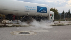 Sızıntı çevrede panik yarattı