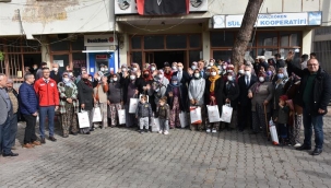Tarım İl müdürü Öztürk,süt sağım hijyen seti dağıttı