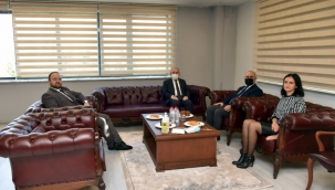 Vali Karadeniz'den,Baro ve PTT Başmüdürlüğü'ne ziyaret