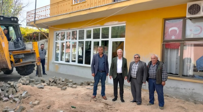 Vatandaşları sevindiren Adiloba yatırımları başladı 