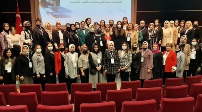AKP'li kadınlar seçim için toplandı