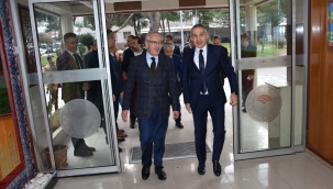 AKP Milletvekili Bilen tarım ve orman müdürlüğünde