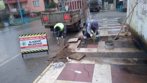 Alaşehir belediyesi mahalleri şantiyeye çevirdi