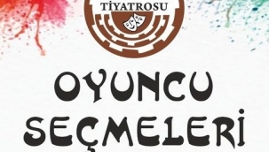 Alaşehir belediyesi tiyatro için oyuncu seçimi
