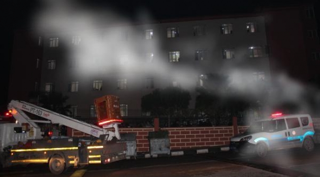 Alaşehir'de öğrenci yurdunda korkutan panik