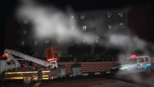 Alaşehir'de öğrenci yurdunda korkutan panik