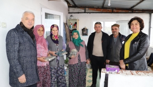 Başkan Bilgin'den kadınlara yılbaşı hediyesi