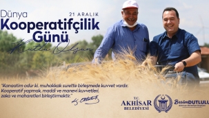 Başkan Dutlulu'dan Dünya kooperatifçilik günü kutlama mesajı