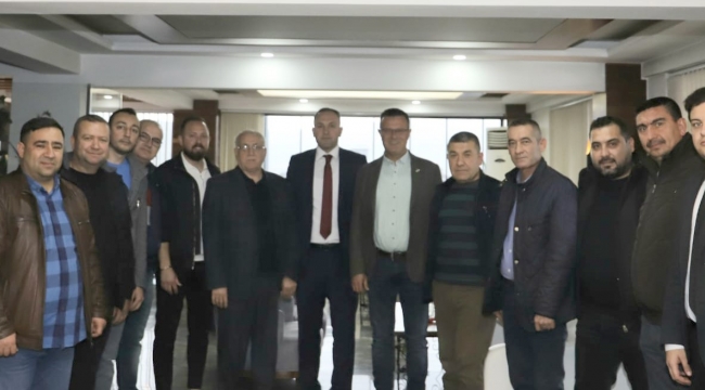Başkan Öküzcüoğlu esnafların temsilcileri buluştu