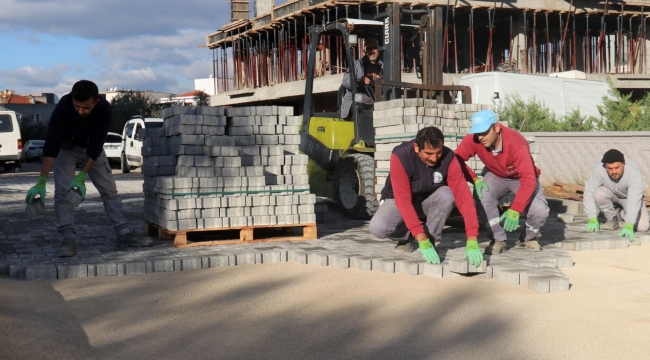 Belediye çalışıyor Turgutlu güzelleşiyor