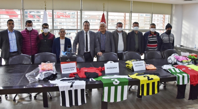 Belediyeden Spora ve sporculara destek 