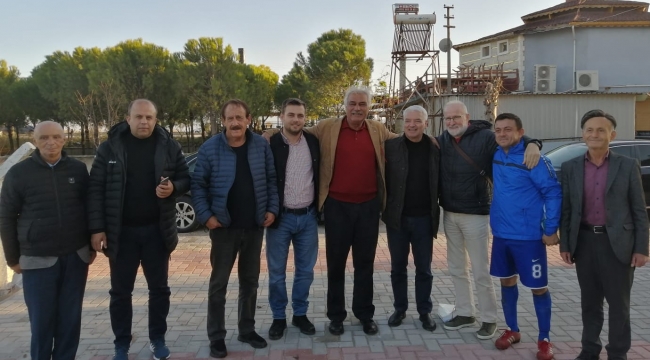 Bodrum'dan başkan Bilgin'e anlamlı hediye
