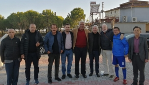 Bodrum'dan başkan Bilgin'e anlamlı hediye