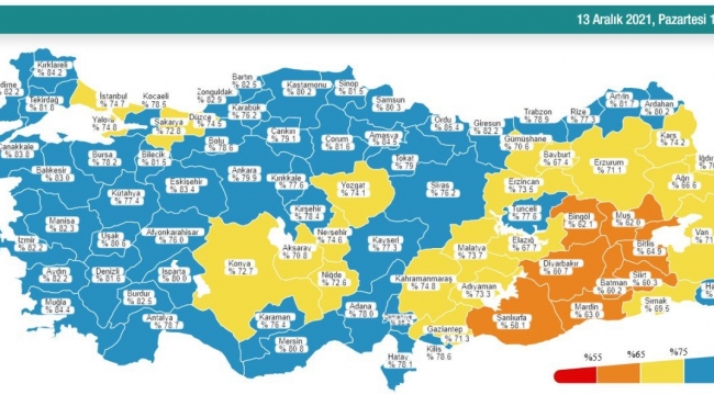 Bugün 171 dün 182 kişi yaşamını yitirdi