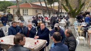 Dutlulu, başkan Veli Döngel'in hayrına katıldı