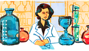 Google'dan Remziye Hisar için özel 'Doodle'