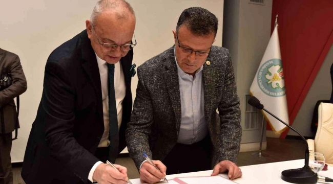 İki belediye arasında protokol imzalandı