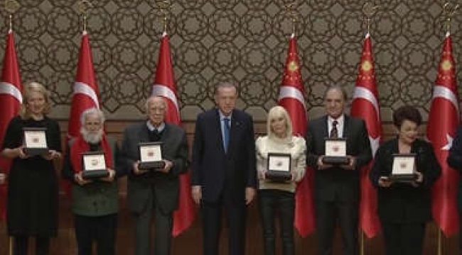 Kültür ve sanat büyük ödülleri sahiplerini buldu