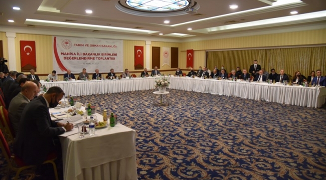 Manisa!nın tarımsal üretim, hayvancılık,sulama sorunları ele alındı