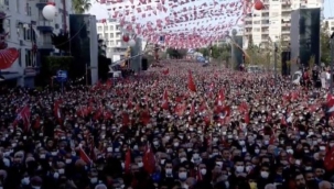 Milyonlara konuşan Kılıçdaroğlu'' sizin duvarlarınız vız gelir bize''