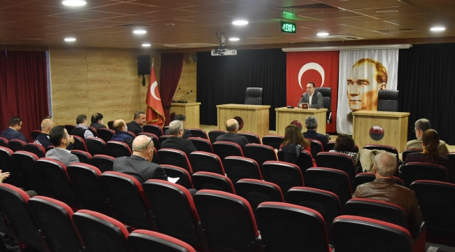 Müdürler toplantısı yapıldı